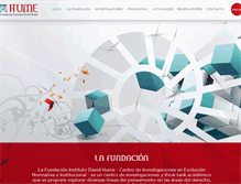 Tablet Screenshot of ihume.org